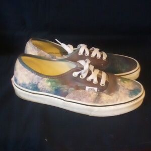 Vans Monet Water Lily's MOMA edition 2020 EUC size 8 Women 6.5 Men